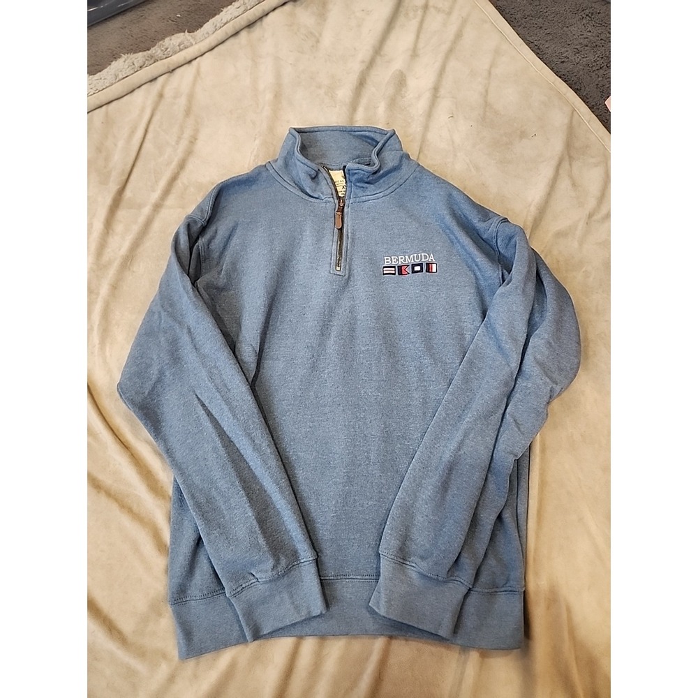Bermuda Soft As A Grape 1/4 Zip Pullover Sweatshirt